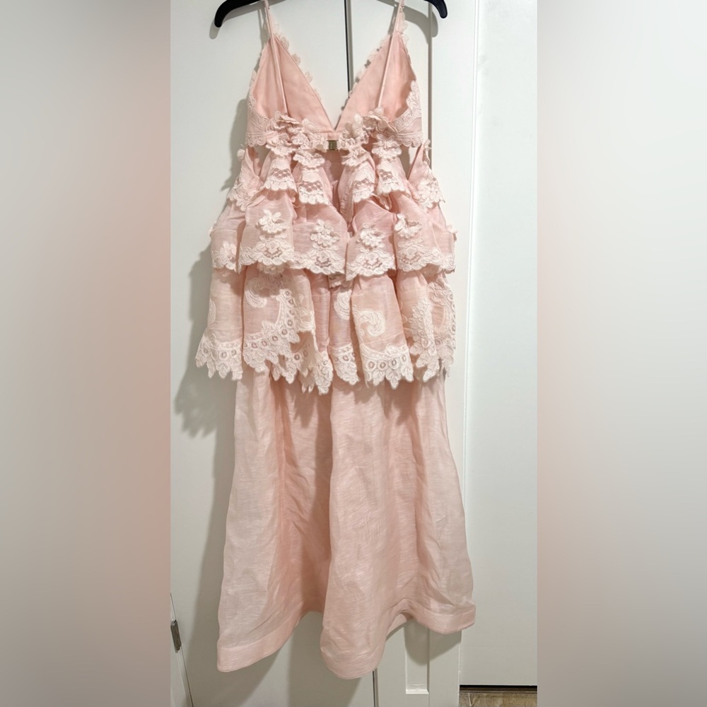 Zimmermann Crush Tiered Lace Dress - NWT- AU3/US10 - Picture 4 of 10